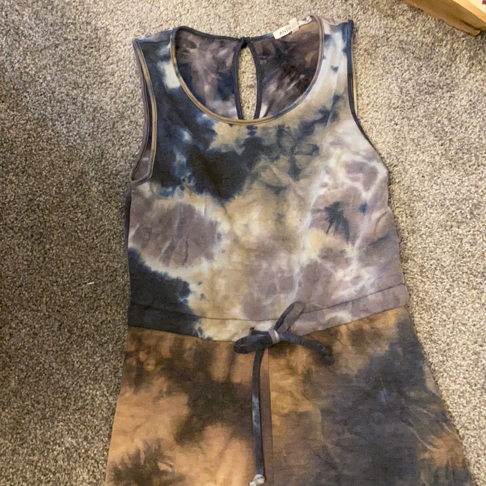 Antistar // Retro tie-dye Jumpsuit